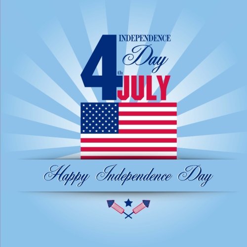 Happy 4th of July!: Guest Book & Party Album with Photo Pages Books