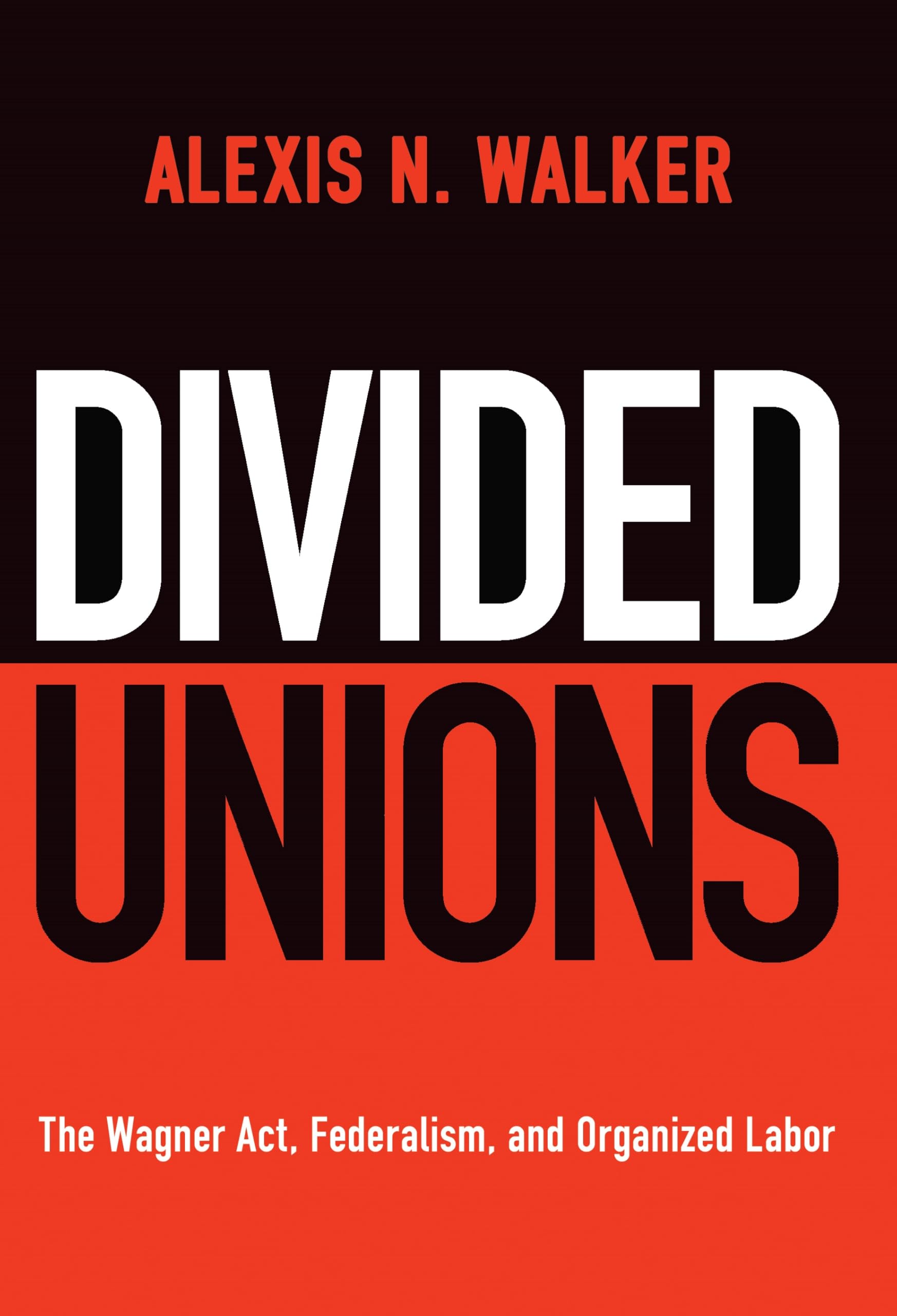Divided Unions: The Wagner Act, Federalism, and Organized Labor (American Governance: Politics, Policy, and Public Law) Business, Finance & Career