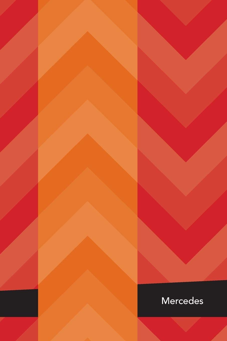 Etchbooks Mercedes, Chevron, College Rule, 6 X 9', 100 Pages Books