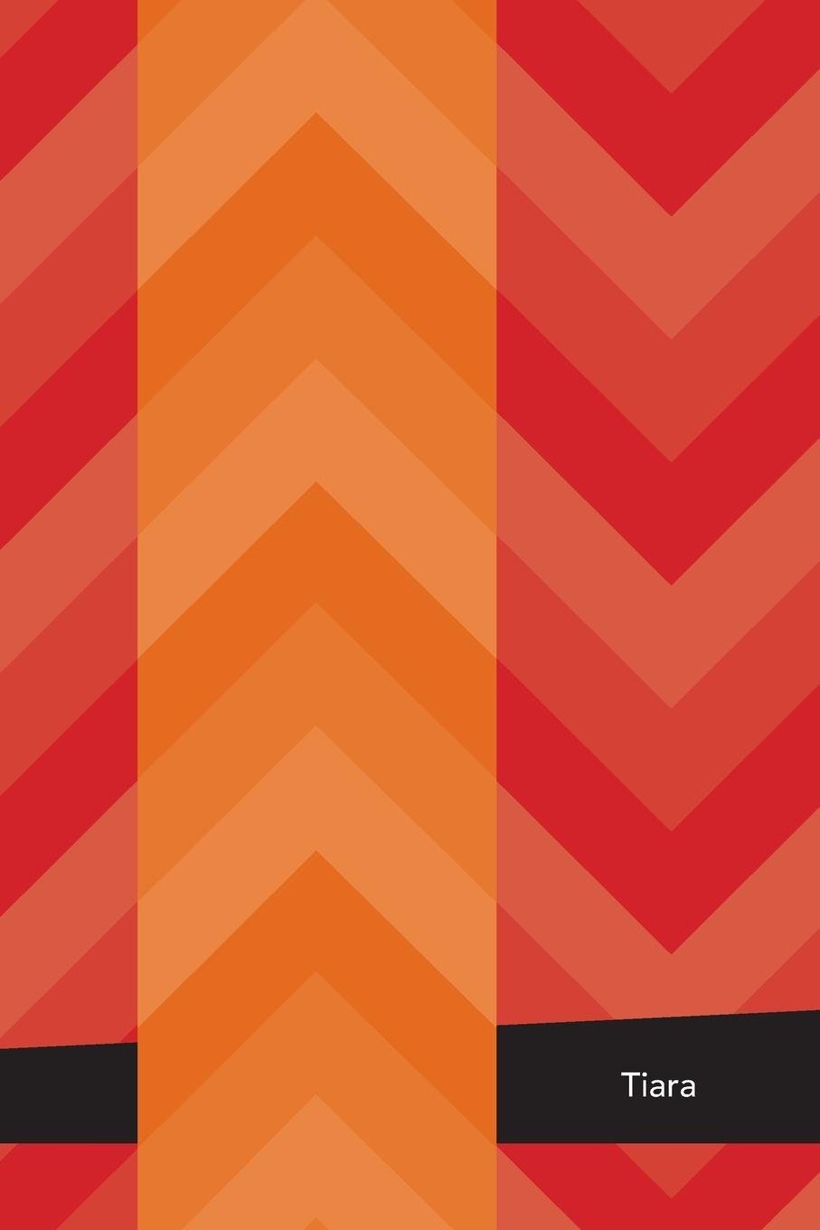 Etchbooks Tiara, Chevron, College Rule, 6 X 9', 100 Pages Books