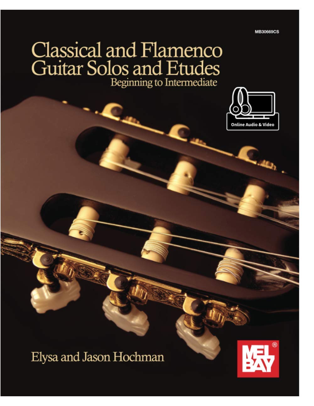 Classical and Flamenco Guitar Solos and Etudes: Beginning to Intermediate Sheet Music