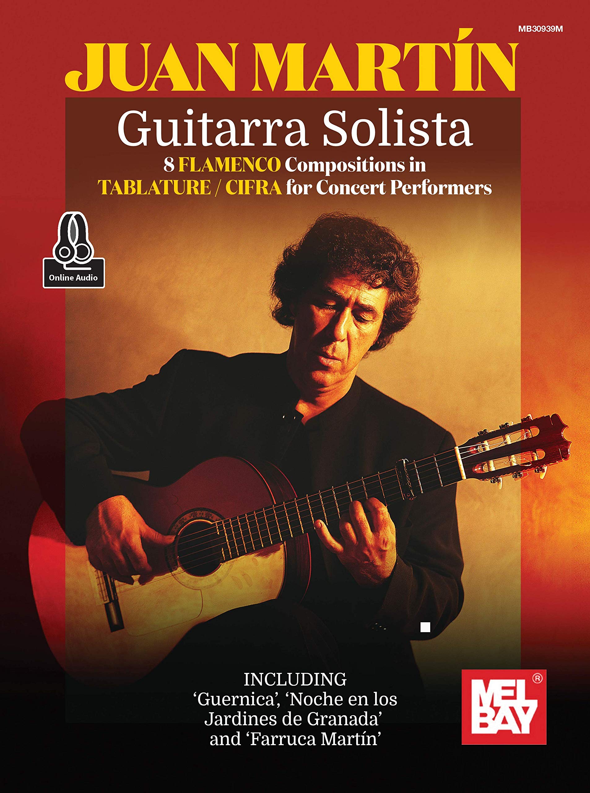 Guitarra Solista. Enthält Online-Audio: 8 Flamenco Compositions in Tablature/Cifra for Concert Sheet Music