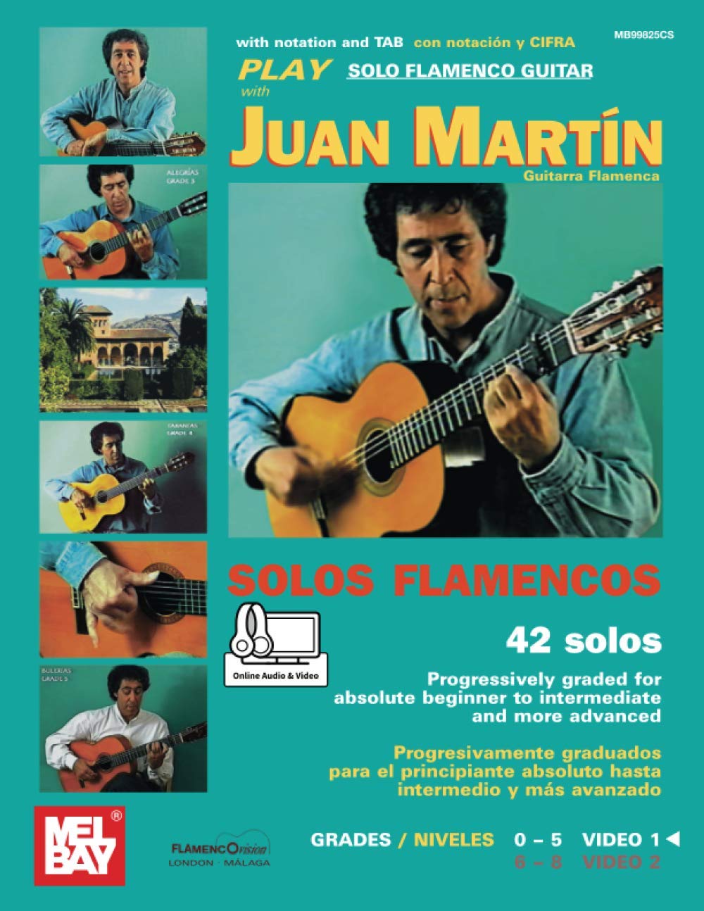 Play Solo Flamenco Guitar with Juan Martín, Vol. 1 book