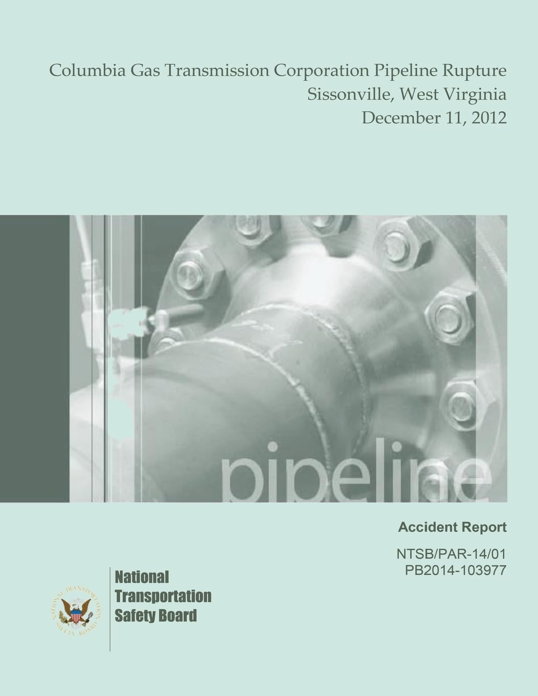 Pipeline Accident Report Columbia Gas Transmission Corporation Pipeline Rupture Sissonville, West Virginia December 11, 2012 (Pipeline Accident Reports) Reference Books