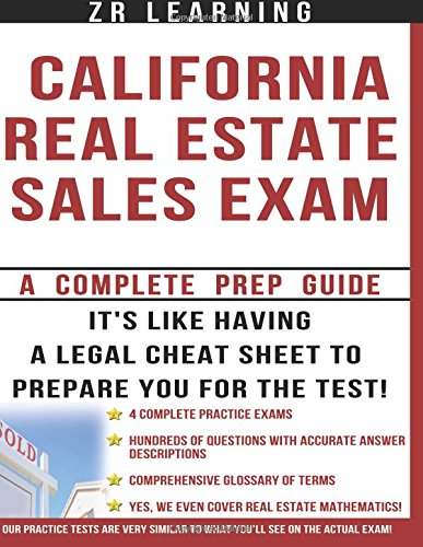 California Real Estate Sales Exam: A Complete Prep Guide Books