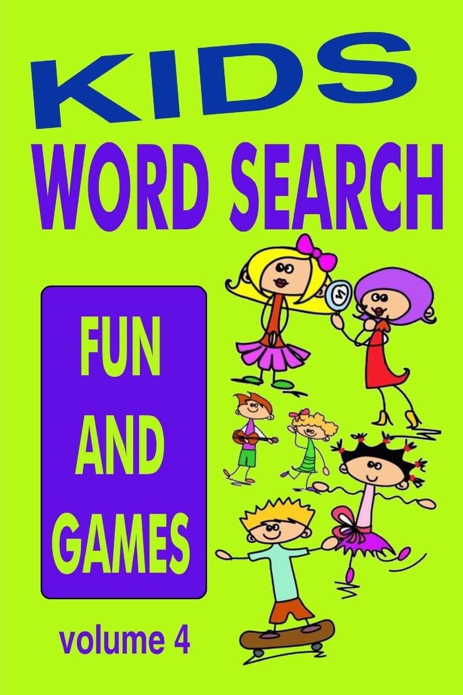 Kids Word Search Volume 4: Fun and Games Tiptoi & Games