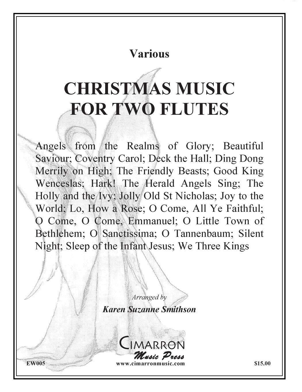 Christmas Music for Two Flutes Sheet Music