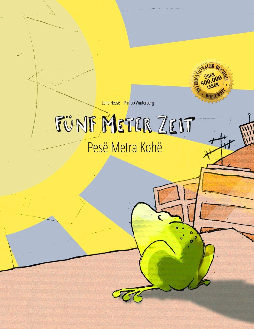 Fünf Meter Zeit/Pesë Metra Kohë: Kinderbuch Deutsch-Albanisch (bilingual/zweisprachig) Manga