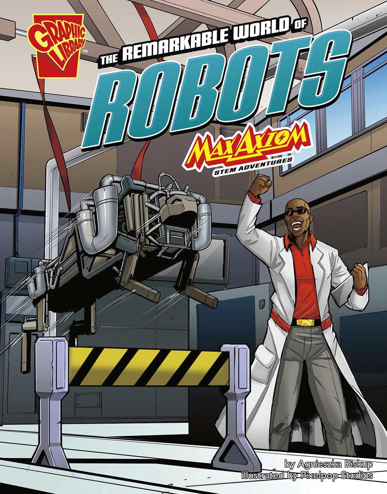The Remarkable World of Robots: Max Axiom Stem Adventures Manga