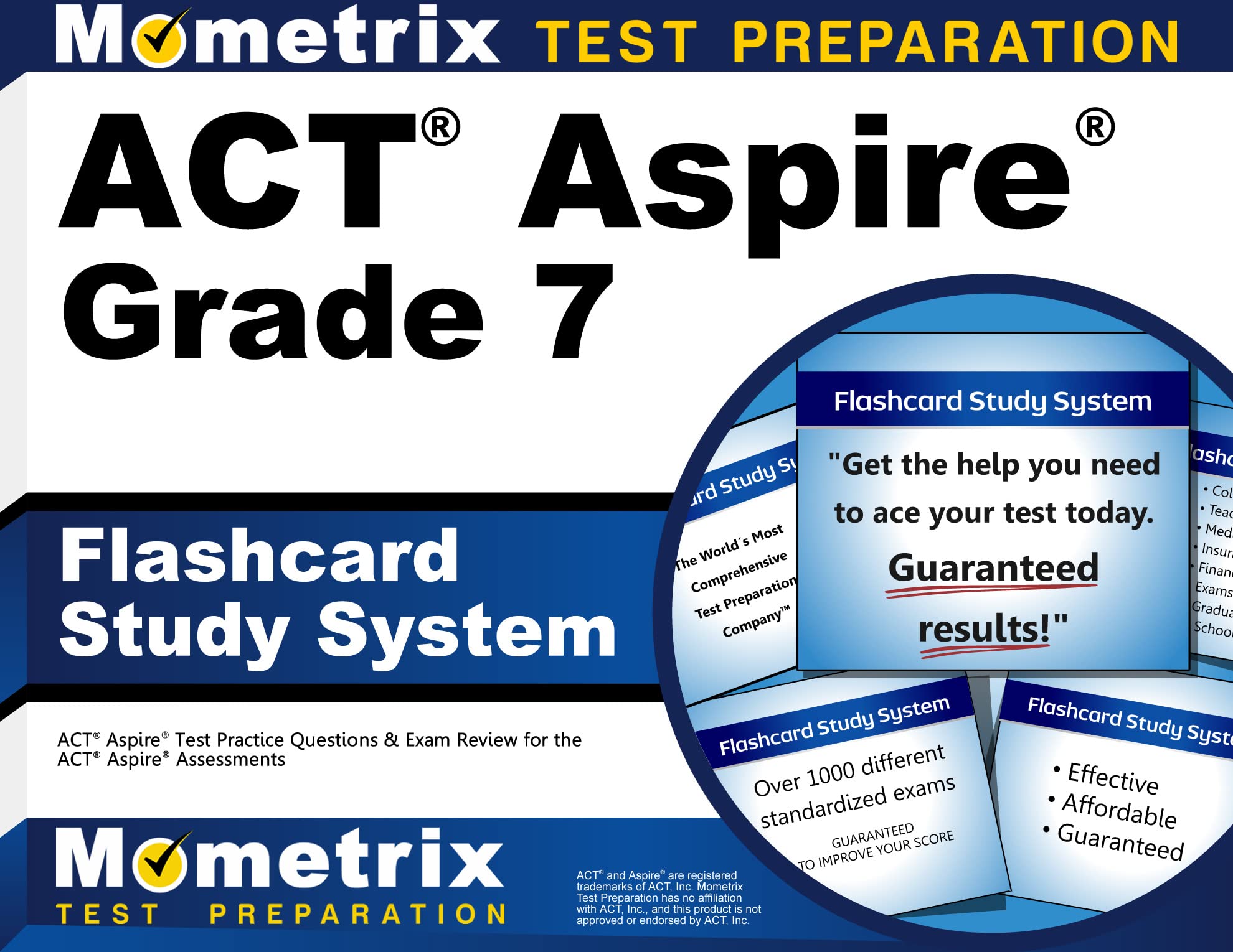 ACT Aspire Grade 7 Flashcard Study System: ACT Aspire Test Practice Questions & Exam Review for the ACT Aspire Assessments: Act Aspire Test Practice ... Exam Review for the Act Aspire Assessments Media & Communication