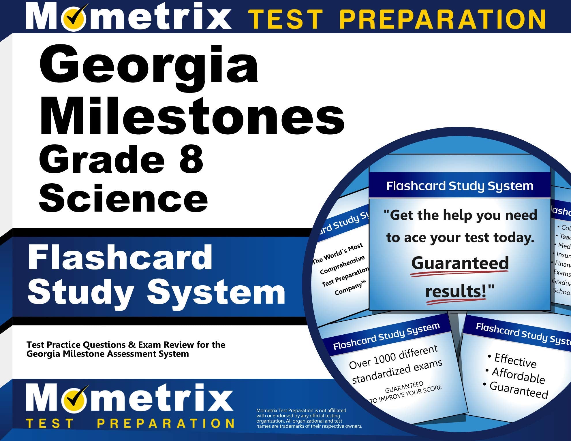 Georgia Milestones Grade 8 Science Flashcard Study System: Georgia Milestones Test Practice Questions & Exam Review for the Georgia Milestones Assessm Media & Communication