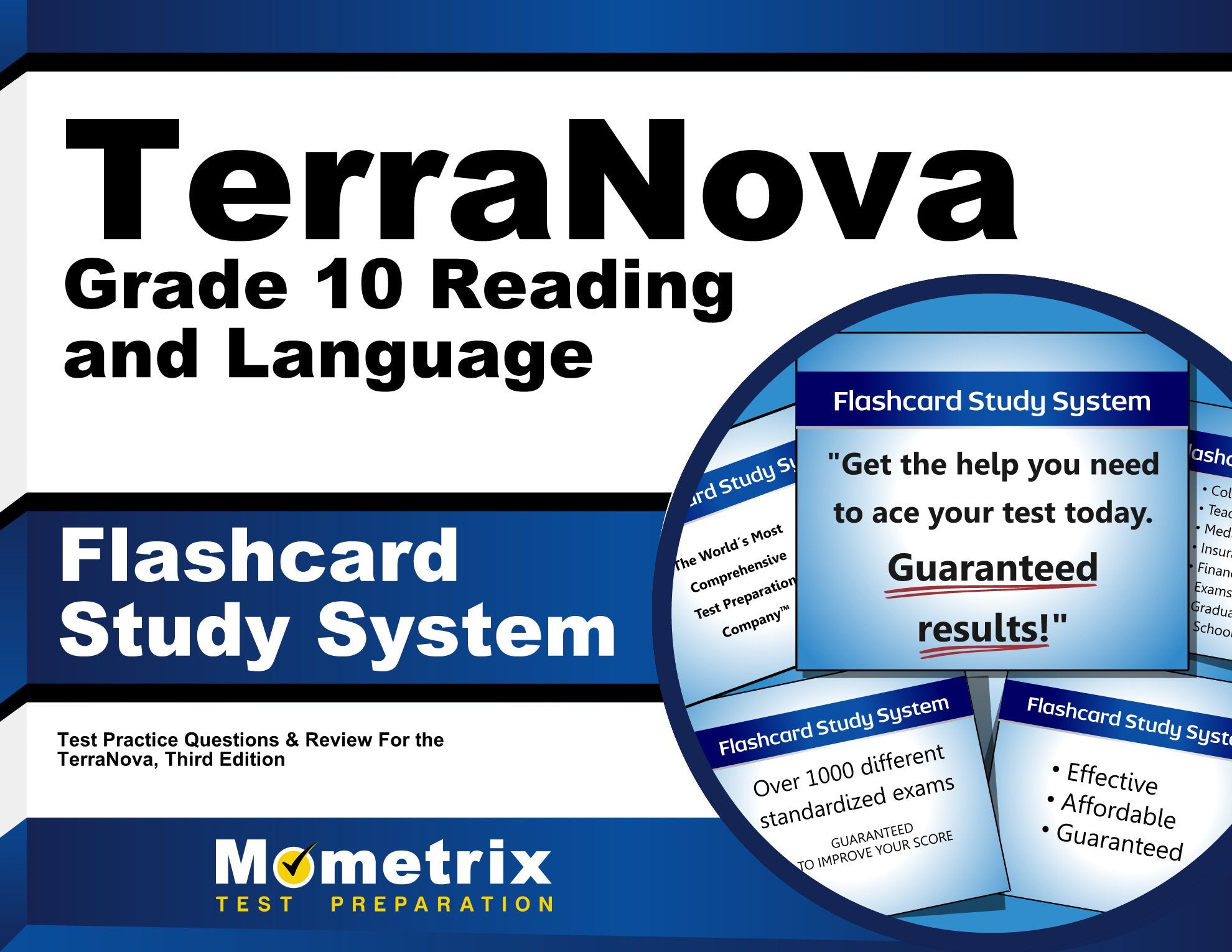 Terranova Grade 10 Reading and Language Flashcard Study System: Terranova Test Practice Questions and Exam Review for the Terranova Learning & Reference