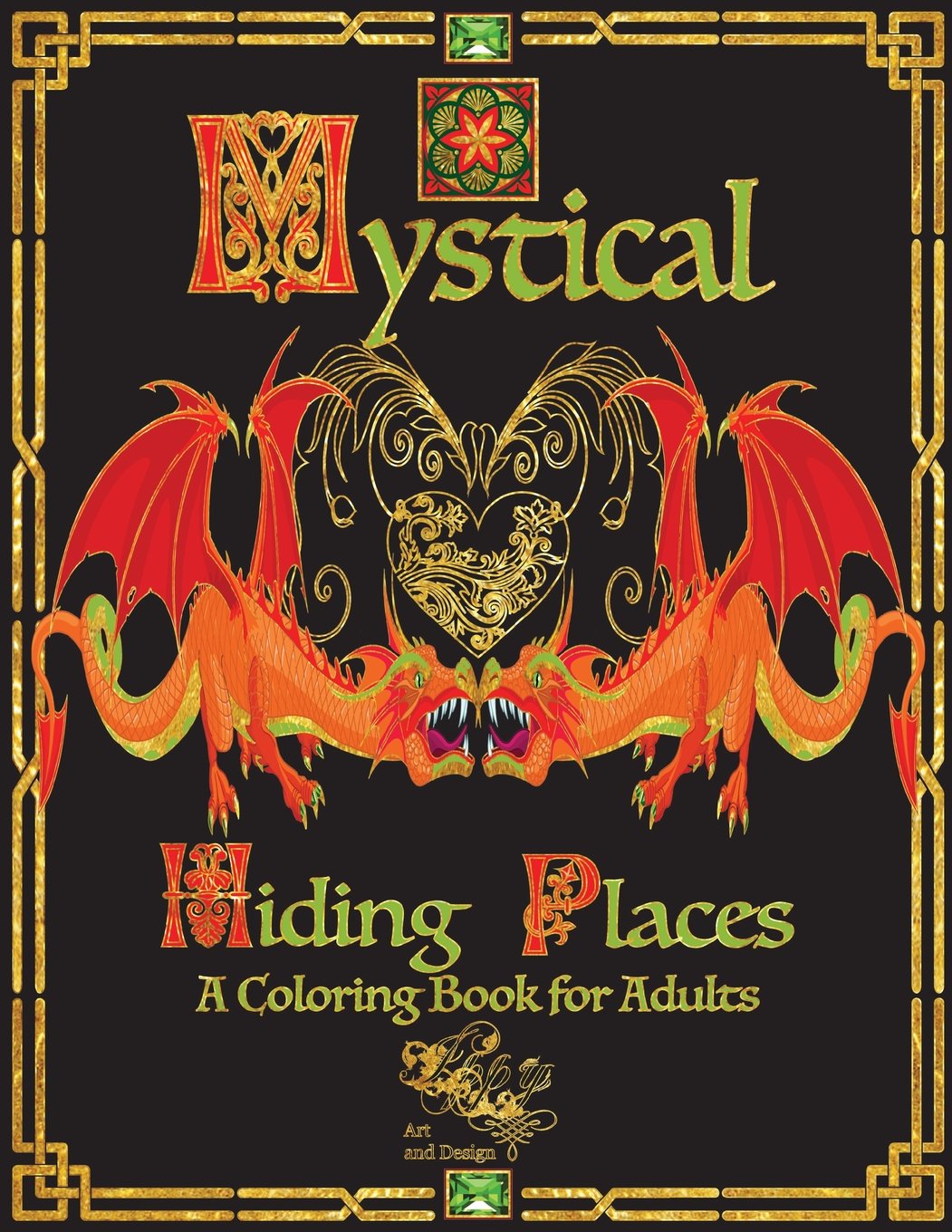 Mystical Hiding Places: A Coloring Book for Adults Hobbies & Crafts