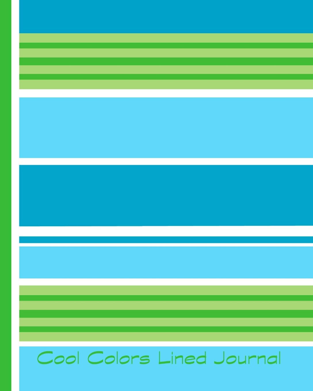 Product Image: Cool Colors Lined Journal