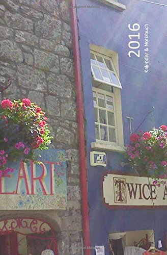 2016 Kalender & Notizbuch: Galway Impression, DIN A5 quer - 1 Woche & Notizen auf 2 Seiten Travel