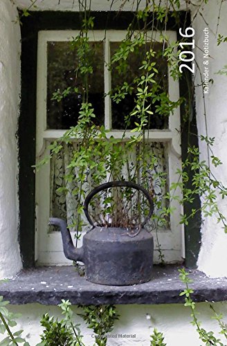 2016 Kalender & Notizbuch: Kanne, DIN A5 quer - 1 Woche & Notizen auf 2 Seiten Home & Household