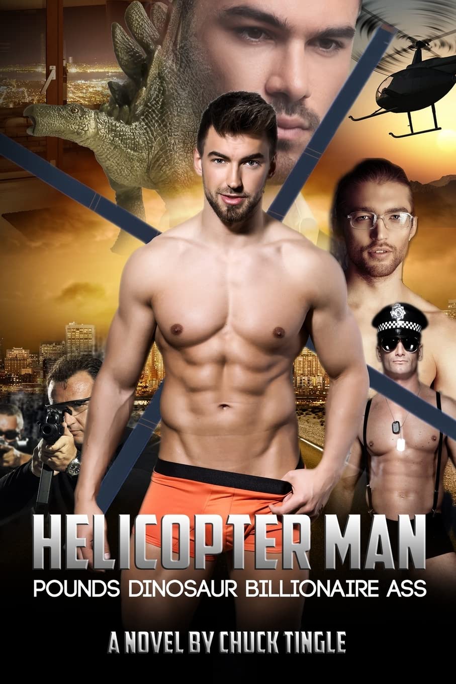 Helicopter Man Pounds Dinosaur Billionaire Ass LGBTQ+