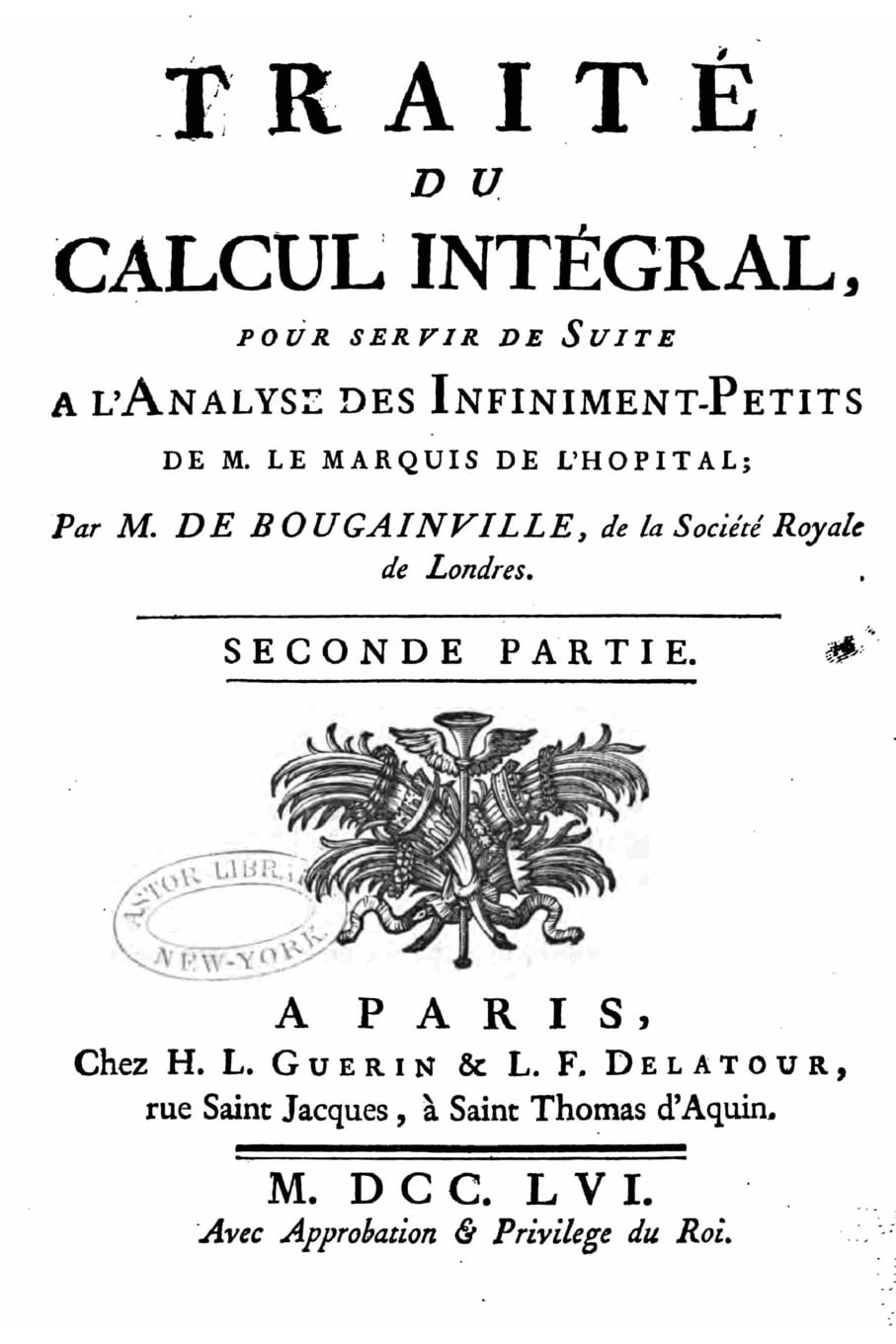 Traité du calcul intégral pour servir de suite à l'analyse des infinitiment-petits Business & Technology