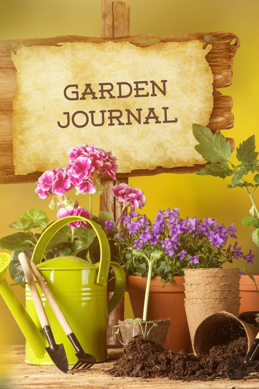 Garden Journal: Gardening Essentials Gardening Journal, Lined Journal, Diary Notebook 6 x 9, 180 Pages (Gardening Journals) Garden & Plants