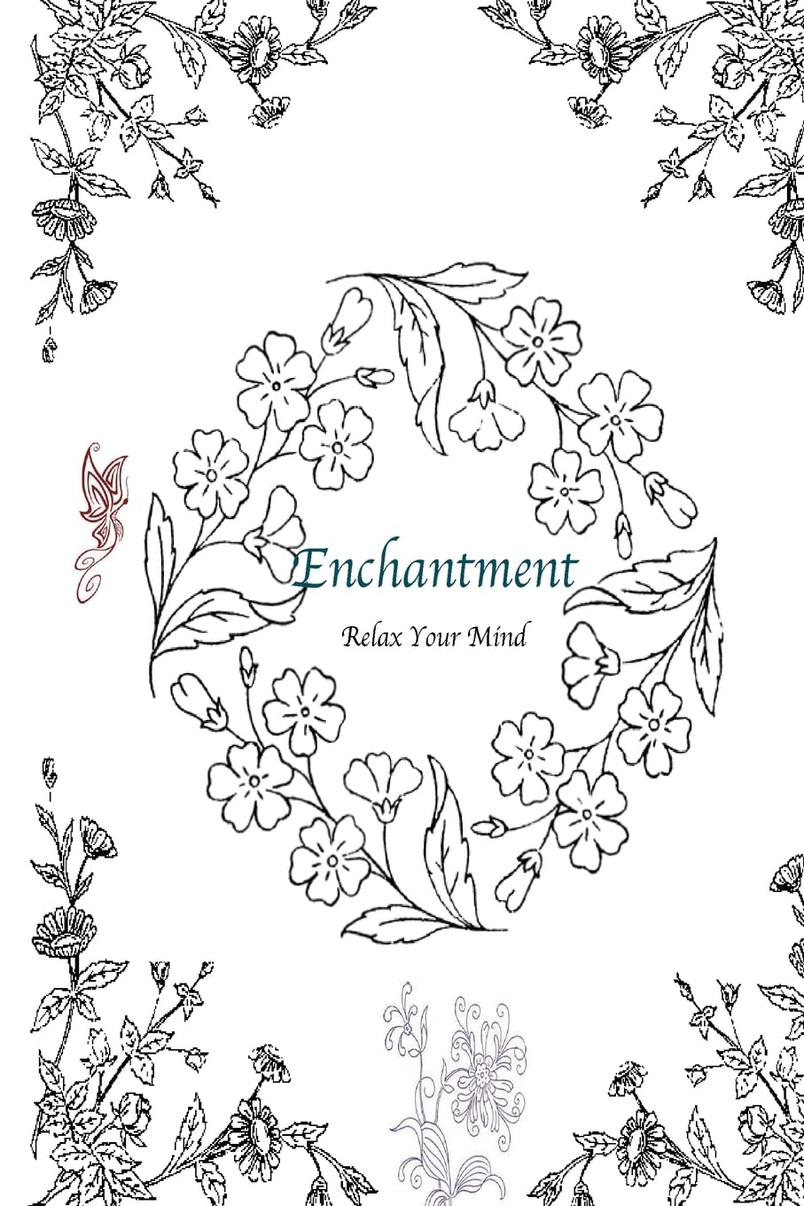 Enchantment: Adult Coloring book Hobbies & Crafts