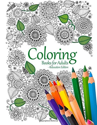Coloring Books For Adults, Relaxation Edition Film, Art & Culture