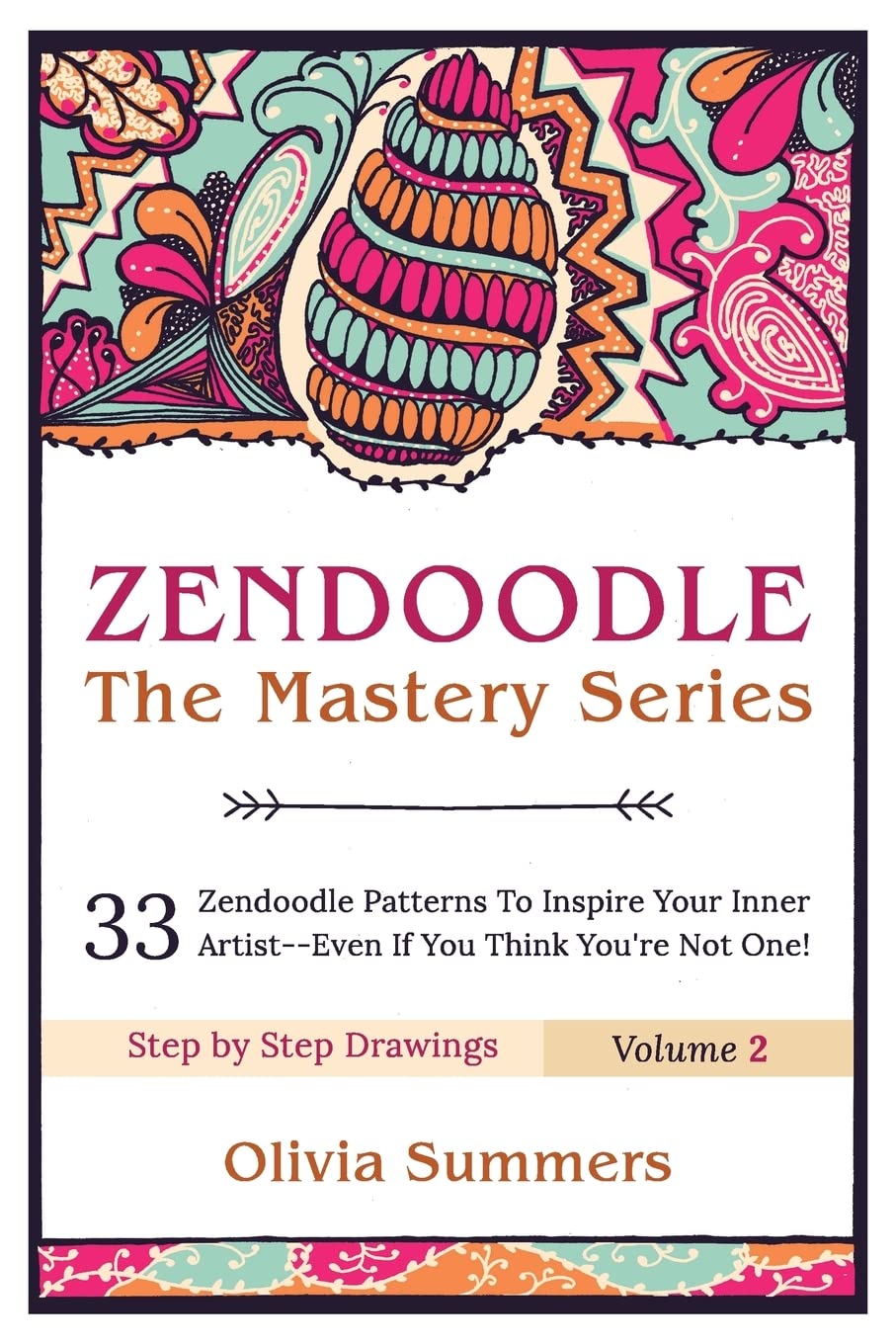 Zendoodle: 33 Zendoodle Patterns to Inspire Your Inner Artist--Even if You Think You're Not One (Zendoodle Mastery Series, Band 2) Arts & Music