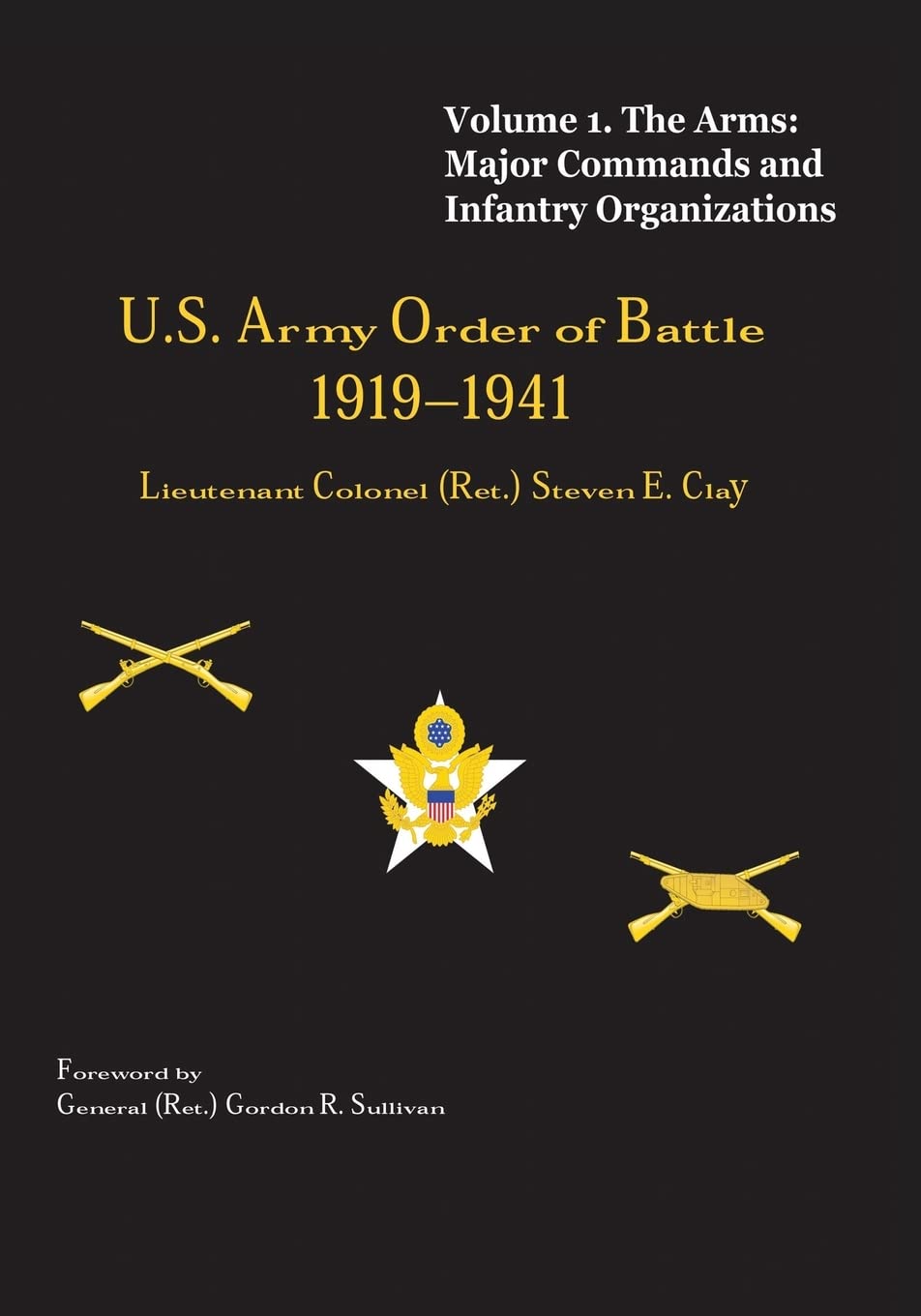 US Army Order of Battle, 1919-1941: Volume 1 - The Arms: Major Commands and Infantry Organizations, 1919-41 Politics & History