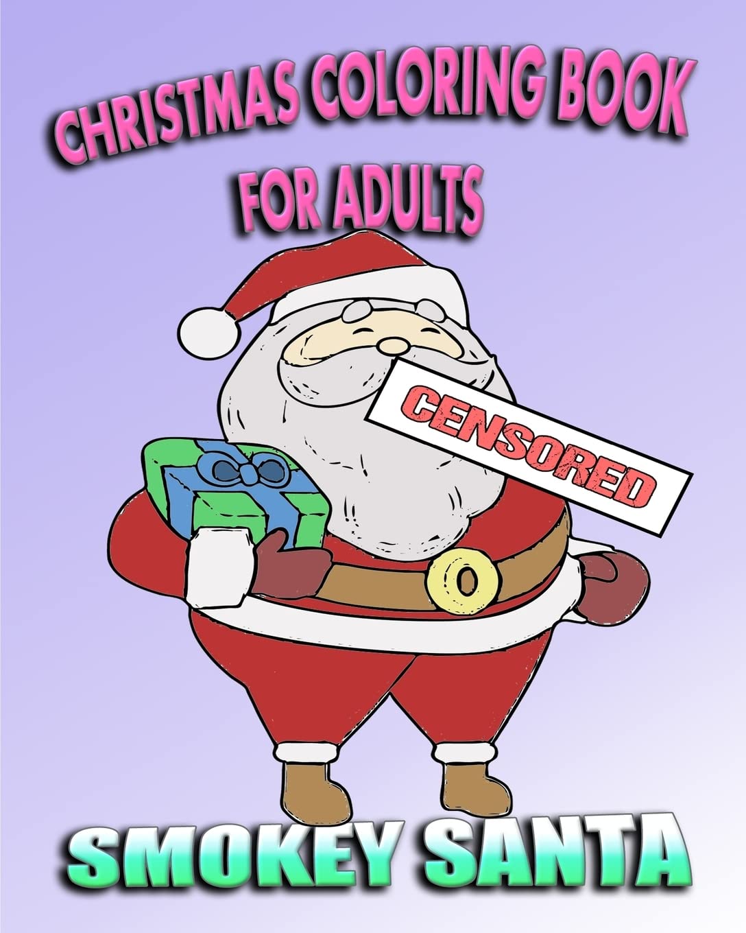 Christmas Coloring Book For Adults: Smokey Santa Film, Art & Culture