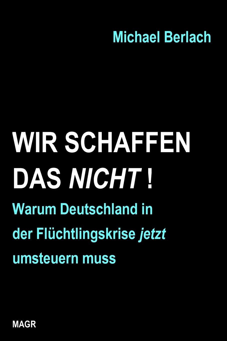 Wir schaffen das nicht!: Warum Deutschland in der Flüchtlingskrise jetzt umsteuern muss Business, Finance & Career