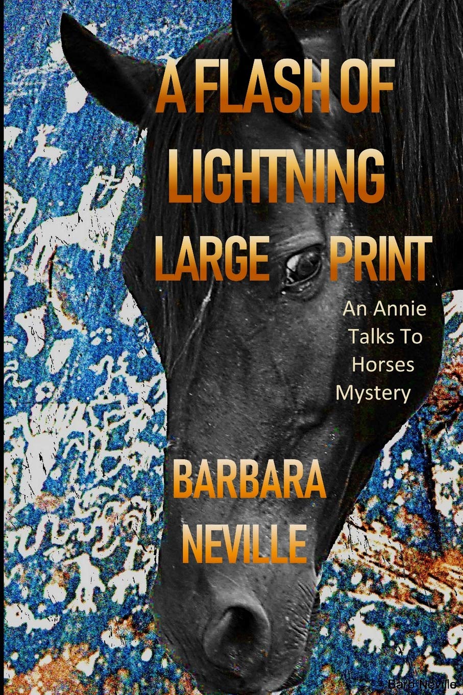 A Flash of Lightning Large Print: A unique western adventure (Spirit Animal, Band 6) Action & Adventure