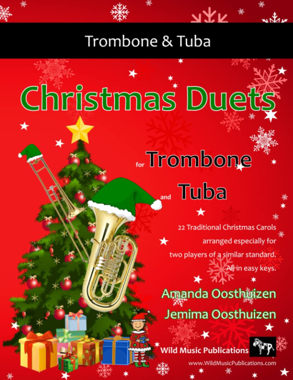 Christmas Duets for Trombone and Tuba: 22 Traditional Christmas Carols arranged especially for two equal players of intermediate standard. Sheet Music