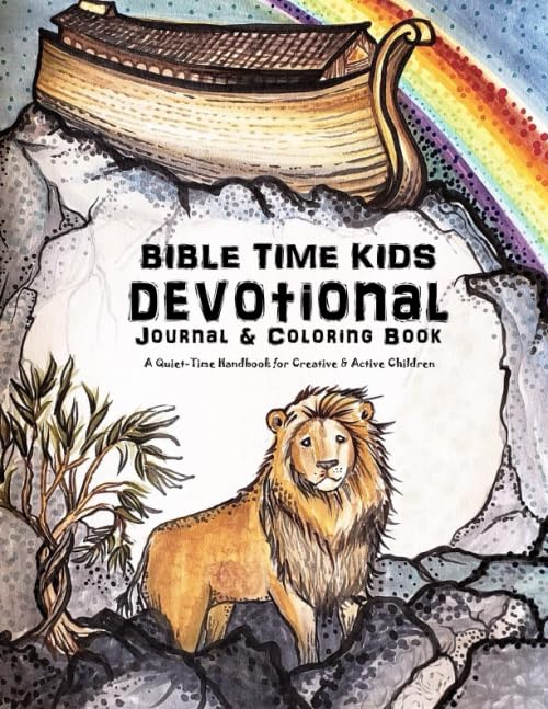 Bible Time Kids - A Quiet-Time Handbook for Creative & Active Children: Devotional Journal and Coloring Book (Keep Your Kids Calm & Quiet in Church) Tiptoi & Games