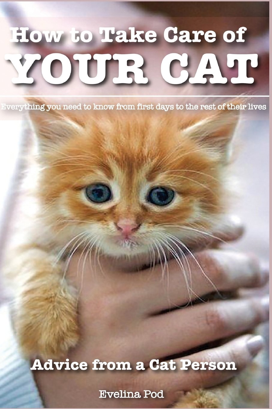 How to Take Care of Your Cat: Advice from a Cat Person: Everything You Need to Know from First Days to the Rest of Their Lives Pets