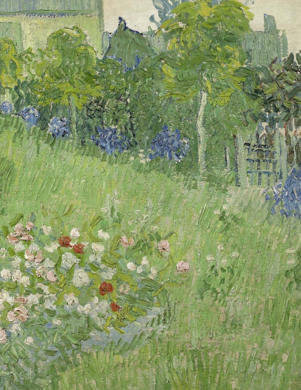 Daubigny's garden, Vincent van Gogh. Ruled journal: 150 Lined / ruled pages, 8,5x11 inch (21.59 x 27.94 cm) Laminated Essays & Short Stories