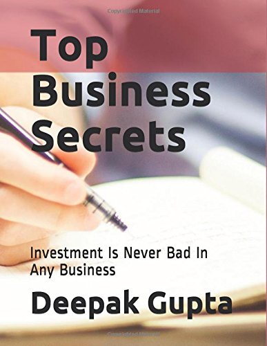 Top Business Secrets: Investment Is Never Bad In Any Business Business, Finance & Career