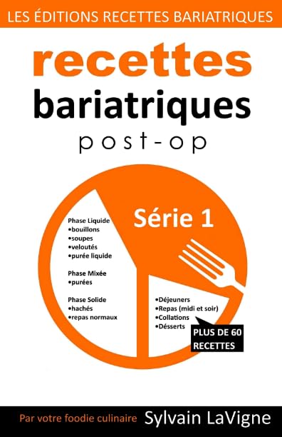 Recettes Bariatriques Post-Op - Série 1 Health, Nutrition & Fitness
