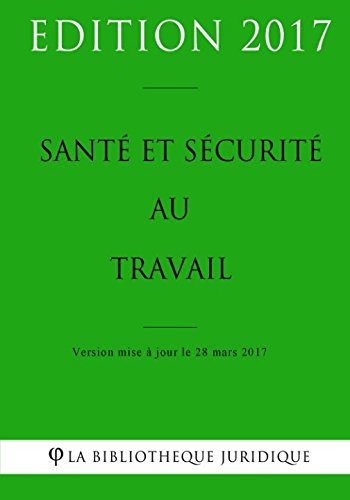 Santé et sécurité au travail Law