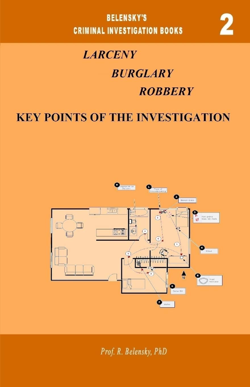 Larceny, burglary, robbery. Key points of the investigation (Belensky's Criminal Investigation Books, Band 2) Law