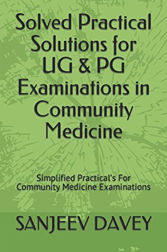Solved Practical Solutions for UG & PG Examinations in Community Medicine: Simplified Practical’s For Community Medicine Examinations Learning & Reference