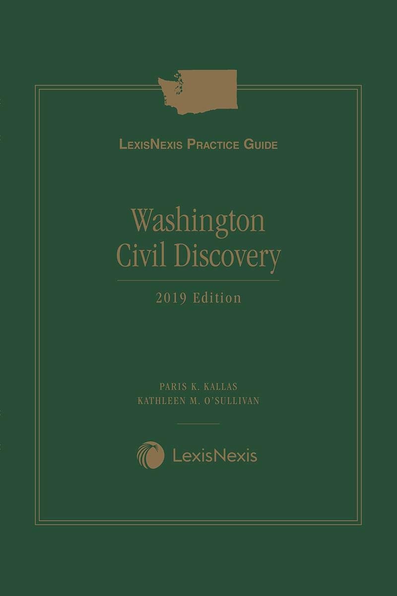 LexisNexis Practice Guide: Washington Civil Discovery Books
