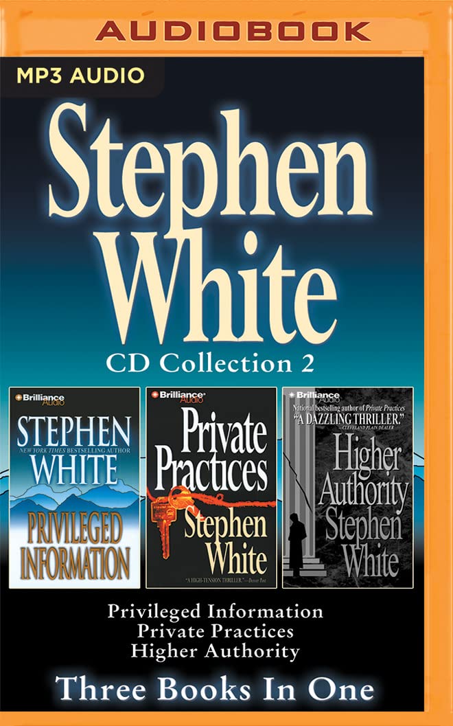 Product Image: Stephen White - Alan Gregory Series: Books 1-3