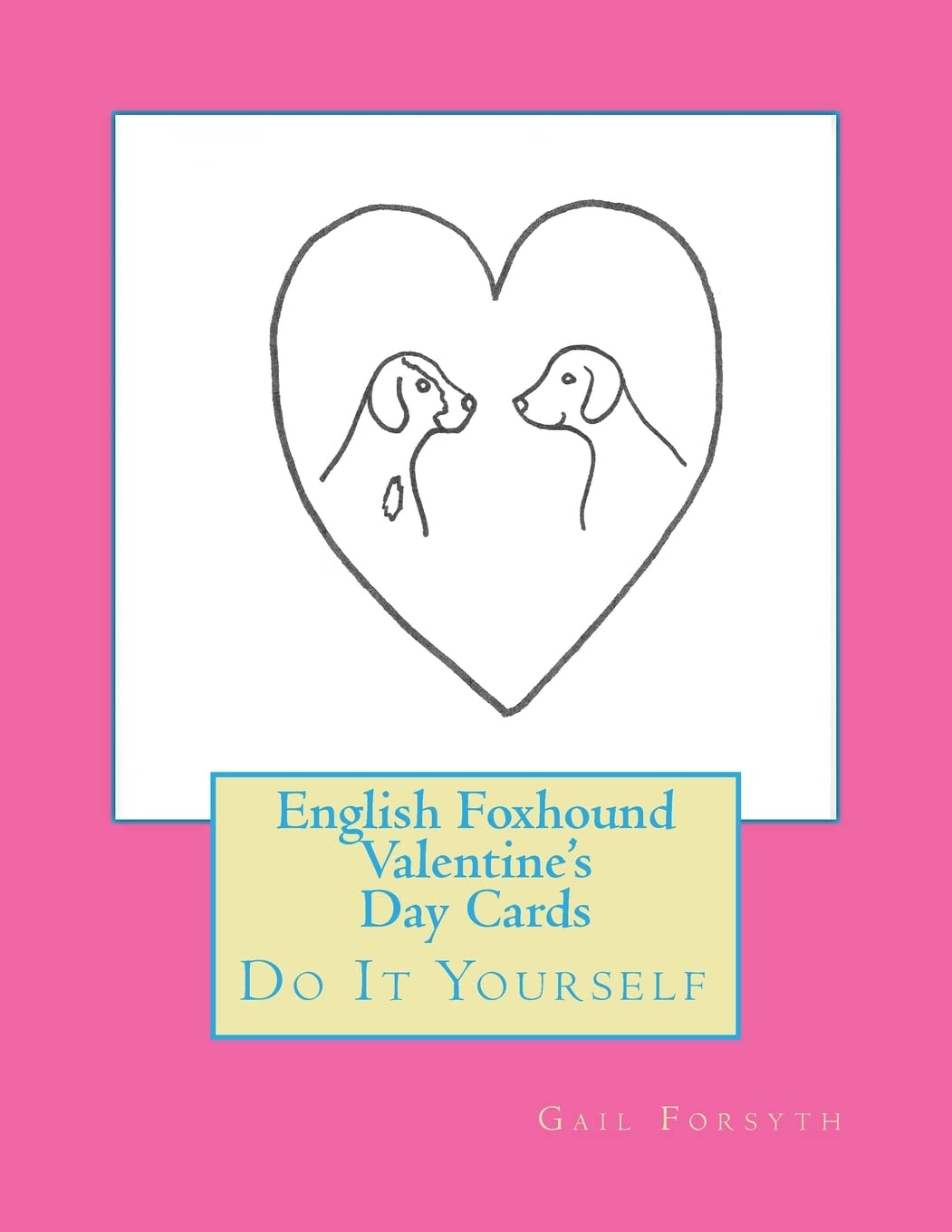 English Foxhound Valentine's Day Cards: Do It Yourself Hobbies & Crafts
