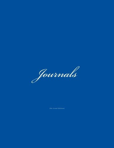 Journals No Lined: Classic Blank Pages (Royal Blue Cover) Journal Option - ON SALE NOW - JUST $6.99 (No Lined Journals, Band 3) Reference Books