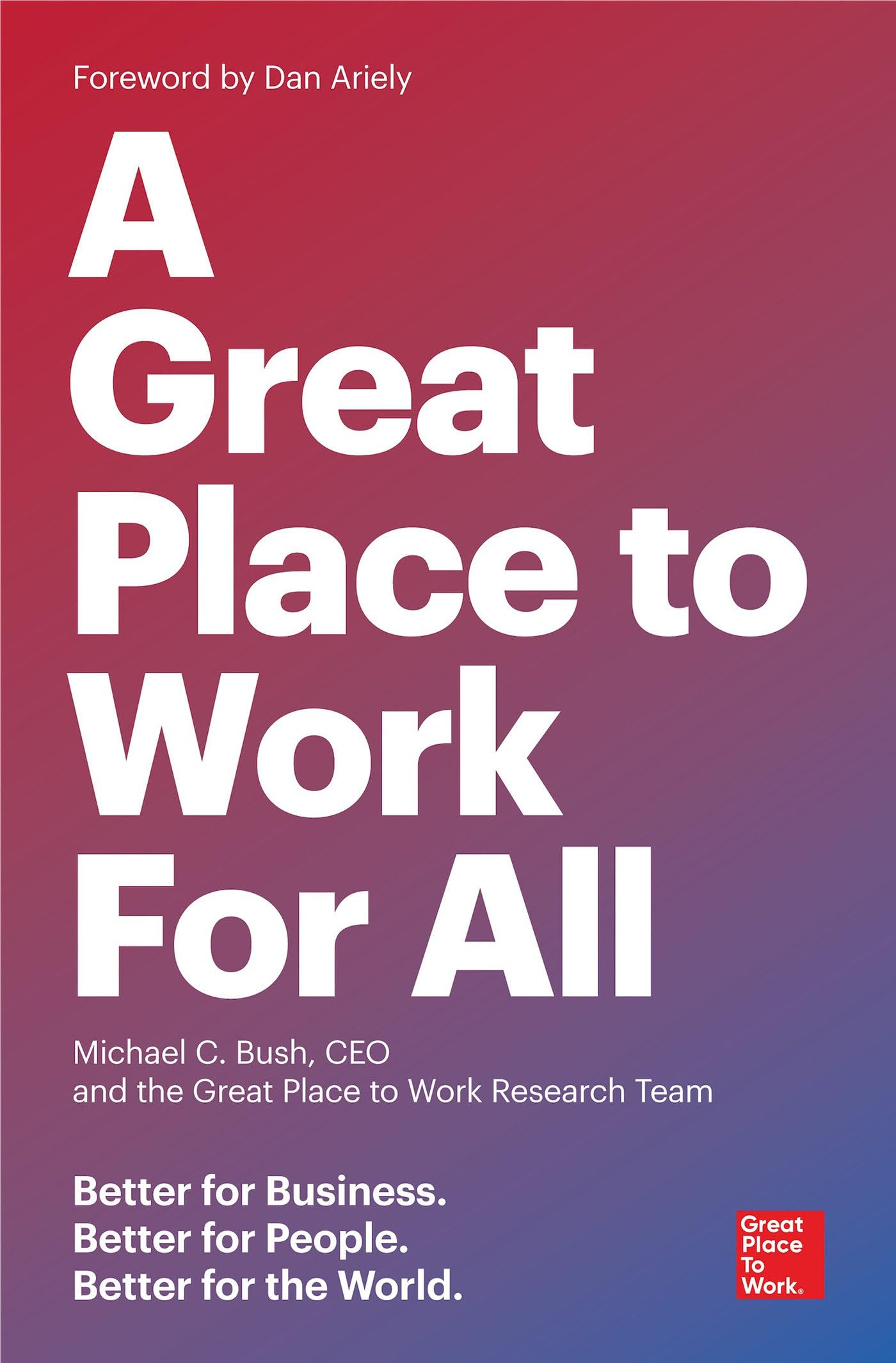 Product Image: A Great Place to Work for All