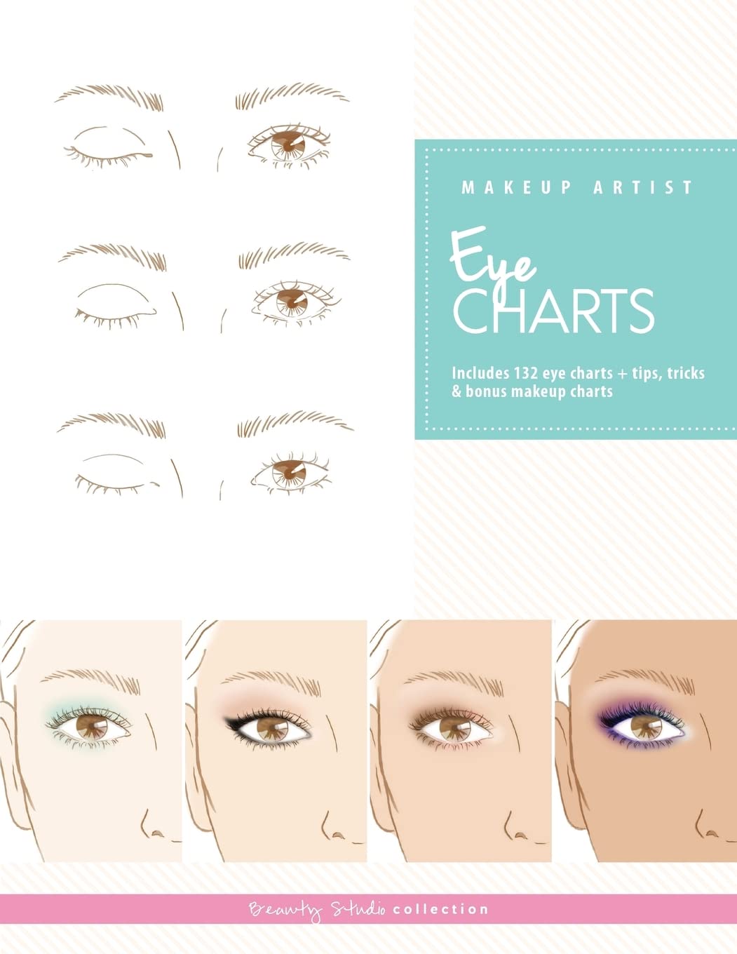 Makeup Artist Eye Charts (Beauty Studio Collection) Health, Nutrition & Fitness