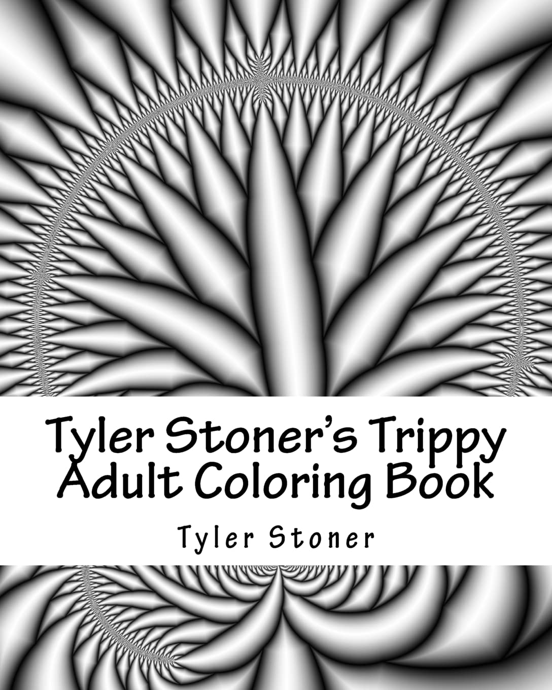 Tyler Stoner's Trippy Adult Coloring Book: Color and Chill Manga