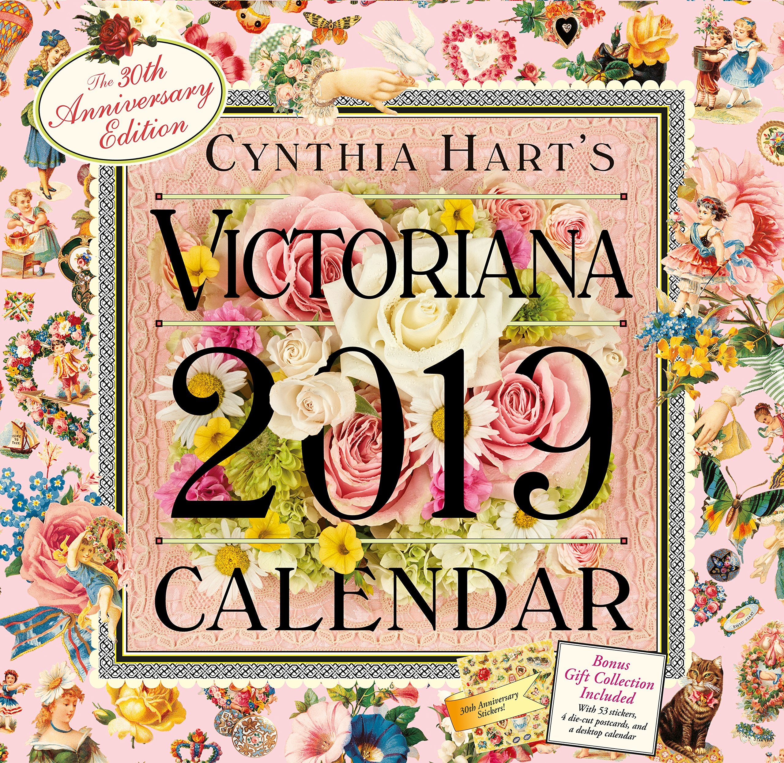 2019 Cynthia Harts Victoriana Calendar Wall Calendar Film, Art & Culture