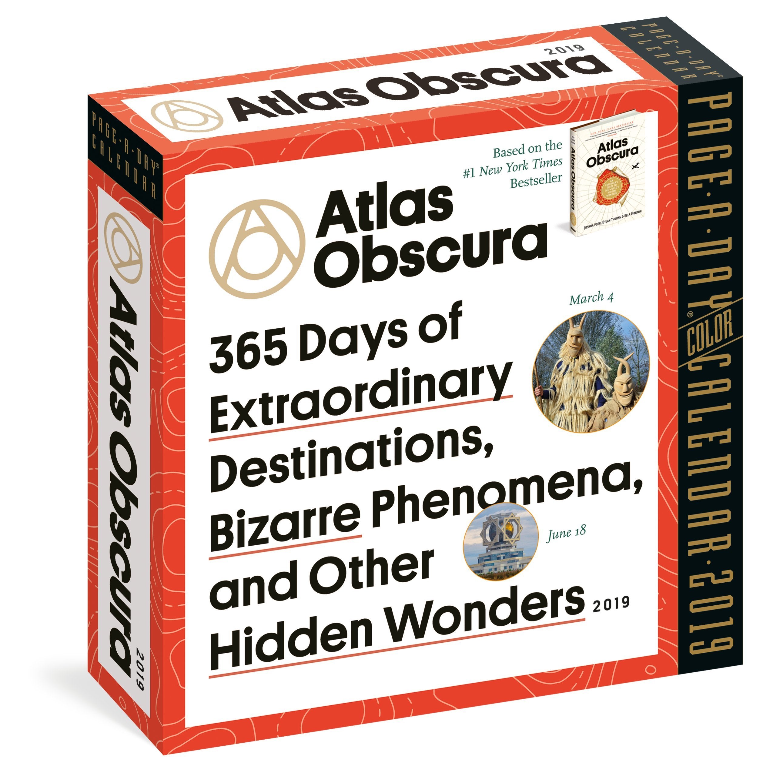 Atlas Obscura 2019 Calendar book