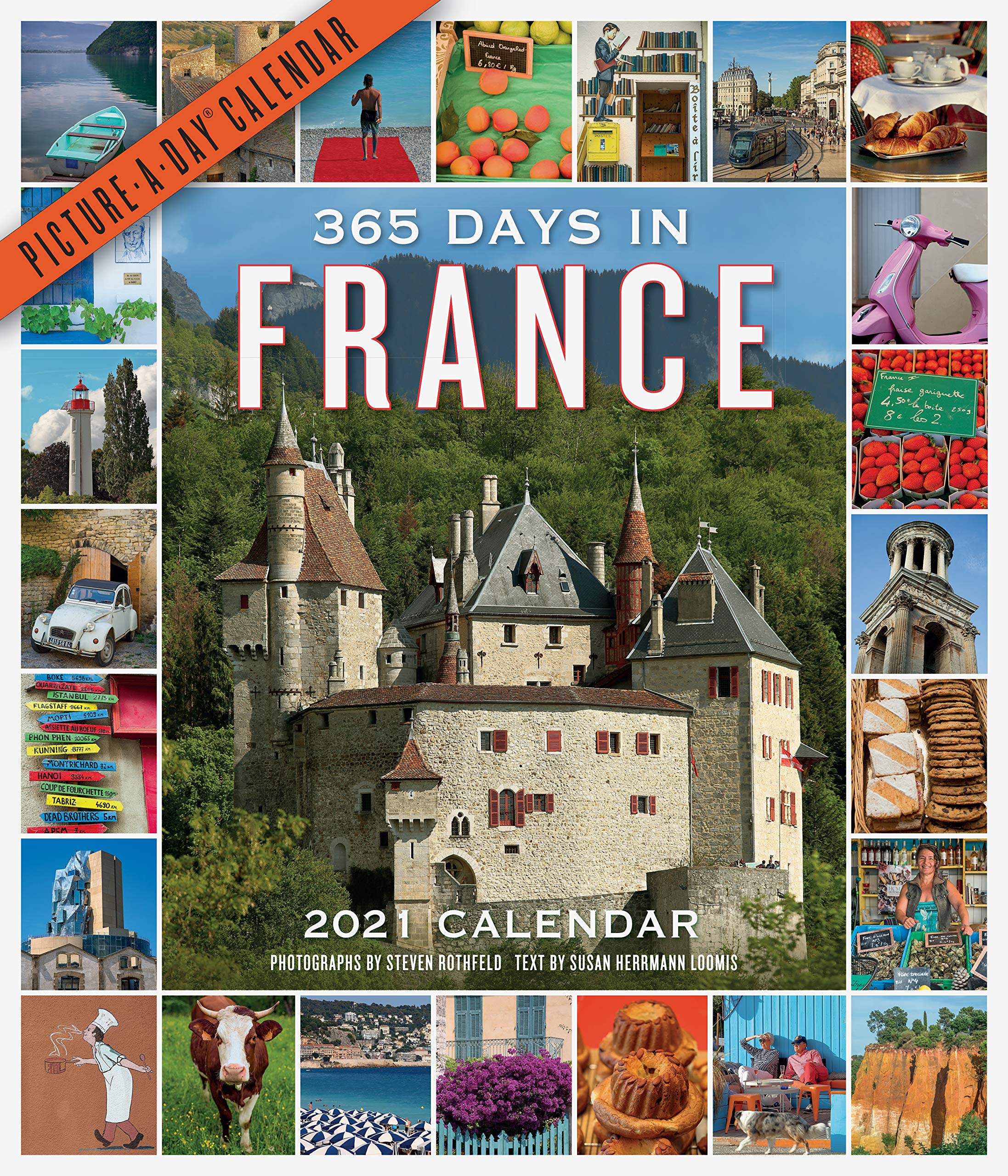 365 Days in France 2021 Calendar Travel
