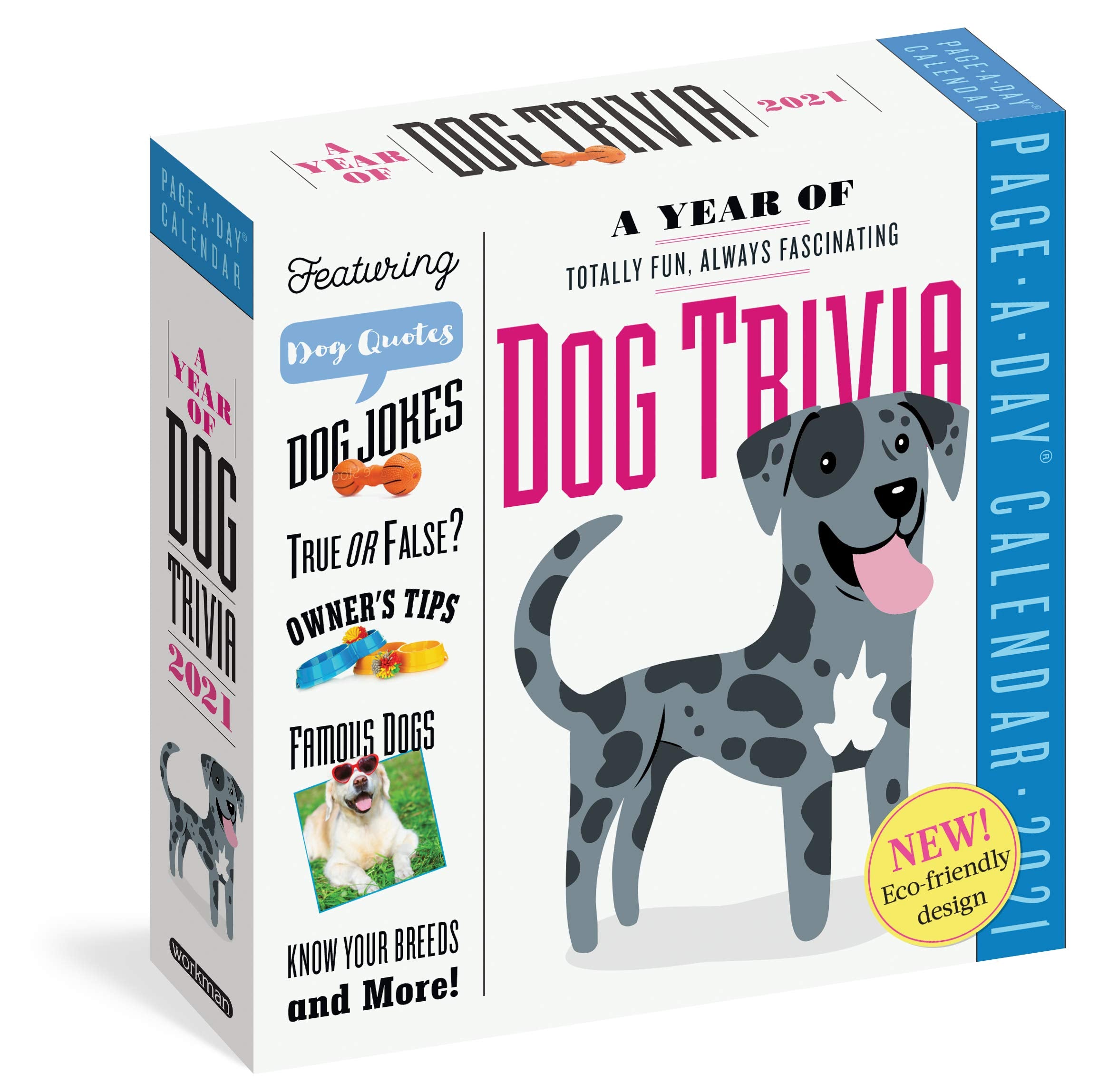 A Year of Dog Trivia Calendar 2021 Pets